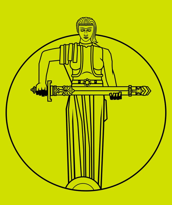 country statue